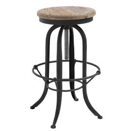 Industrial bar stool