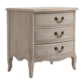 Wash white bedside table