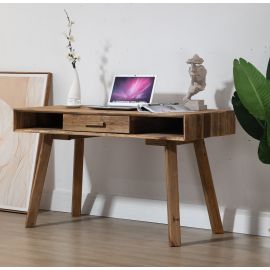 Console Table Recycled Timber Desk with Drawers