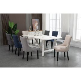 Antique White Rectangle Dining Table